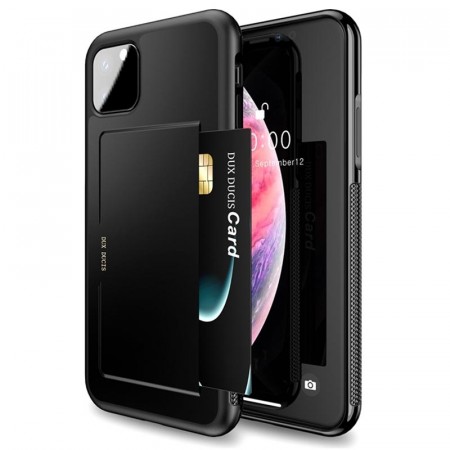 iPhone 11 Pro Max Dux Ducis Pocard - svart