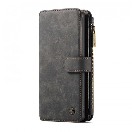CaseMe 2-i-1 Lommebok deksel Galaxy Note10+ Plus svart
