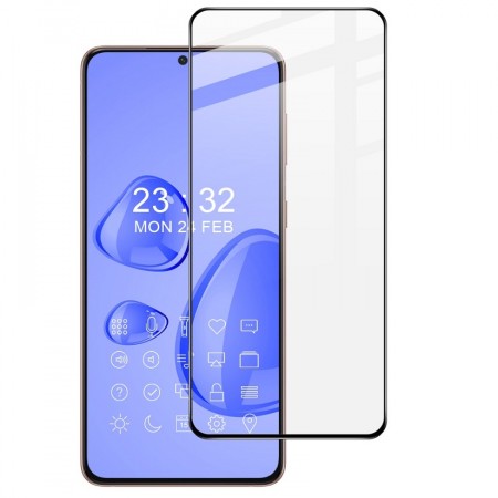 IMAK Herdet Glass skjermbeskytter Samsung Galaxy S21 FE 5G svart