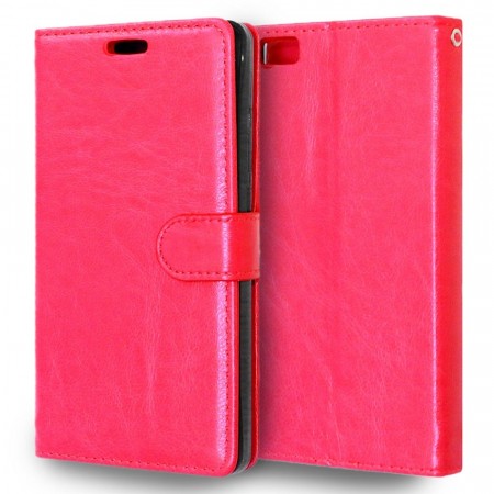 Lommebok deksel for Huawei P8 Lite rød