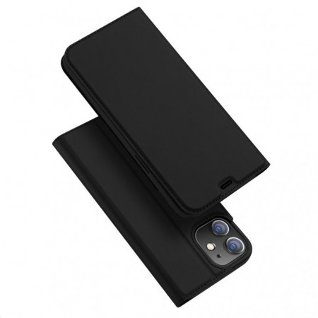 Dux Ducis Skin Pro Series Flip deksel iPhone 12/12 Pro svart