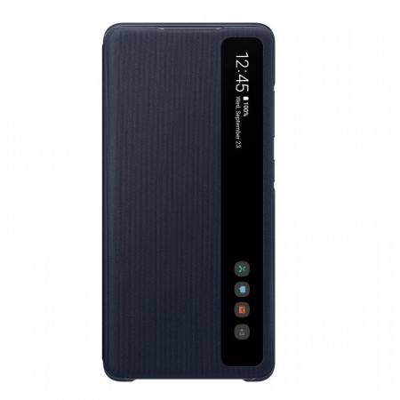 Samsung Smart ClearView Cover S20 FE mørk blå