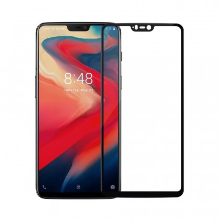 Nillkin herdet glass skjermbeskytter OnePlus 6 svart