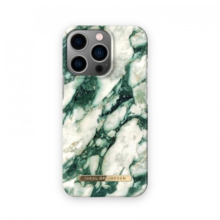 iDeal Of Sweden iPhone 13 Pro Fashion Case - Calacatta Emerald Marble