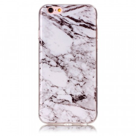 TPU Deksel for iPhone 6 / 6S - Marmor