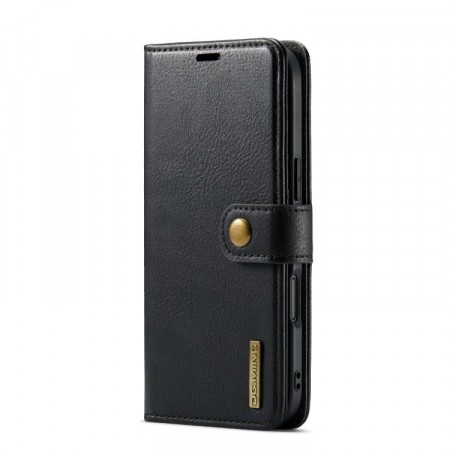 DG.Ming 2-i-1 Lommebok-deksel I Lær iPhone 17 Air svart