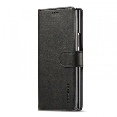 LC.IMEEKE lommebok deksel for Samsung Galaxy Z Fold 7 5G svart