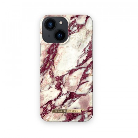 iDeal Of Sweden iPhone 13 Mini Fashion Case - Calacatta Ruby Marble
