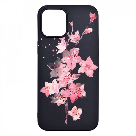 Lux TPU Deksel for iPhone 12/12 Pro - Blomster