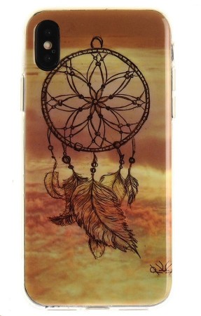 TPU Deksel for iPhone X/XS - Dream Catcher