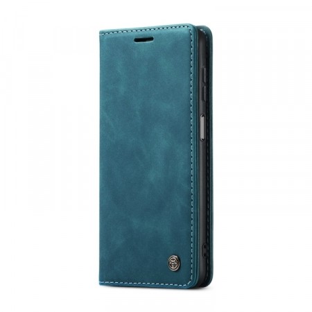 CaseMe flip Retro deksel for Samsung Galaxy A18 blå