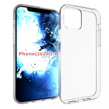 Lux TPU Deksel for iPhone 12 Mini Gjennomsiktig