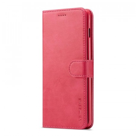 LC.IMEEKE Lommebok deksel for Samsung Galaxy S10 rosa
