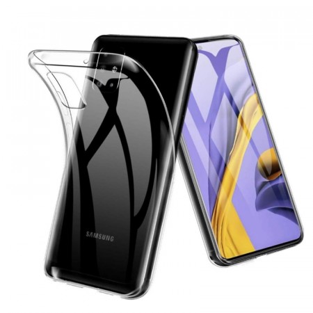 Tech-Flex TPU Deksel for Samsung Galaxy A51 Gjennomsiktig