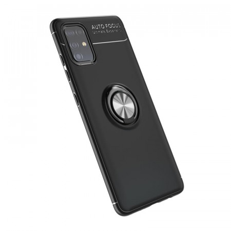 TPU Deksel med magnetisk Ring Grep Galaxy A51 svart