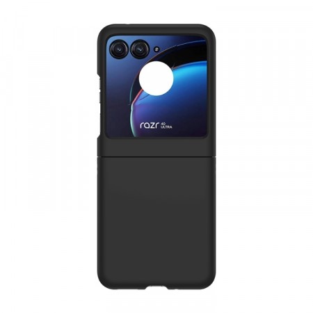 Tech-Flex PC Deksel Skin Feel til Motorola Razr 40 Ultra 5G svart