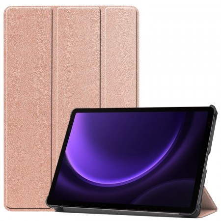 Deksel Tri-Fold Smart til Samsung Galaxy Tab S9 FE Roségull