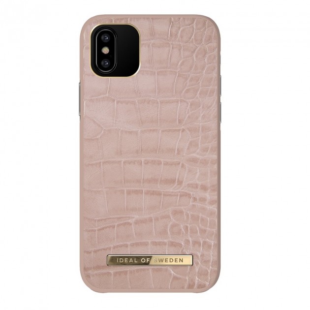 iDeal of Sweden iPhone 11 Pro/XS/X Atelier Case Rose Croco ...