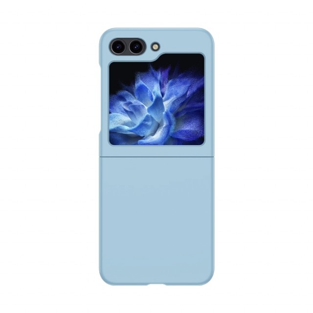 Tech-Flex PC Deksel Skin Feel til Samsung Galaxy Z Flip5 5G Sky Blue