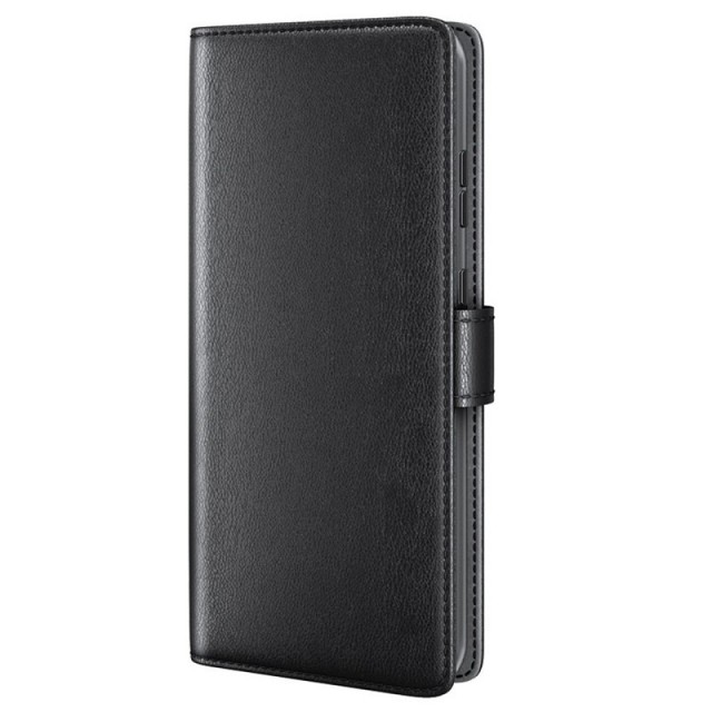 Lommebok deksel ekte Lær for Samsung Galaxy S23+ plus 5G svart