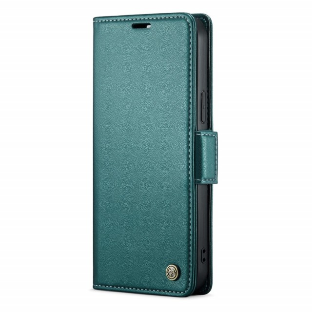 CaseMe Lommebok deksel for iPhone 15 Pro grønn