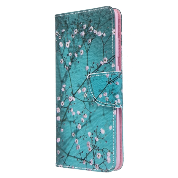 Lommebok deksel for Samsung Galaxy S20+ plus 5G - Rosa blomster