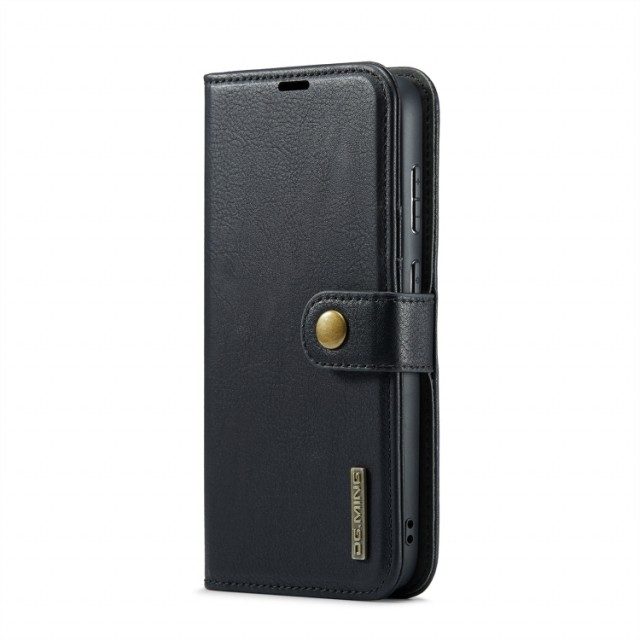 DG.Ming 2-i-1 Lommebok-deksel I Lær Samsung Galaxy S24 5G svart