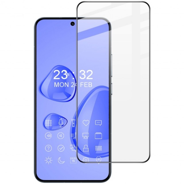 IMAK Herdet Glass skjermbeskytter Xiaomi 13 5G svart kant