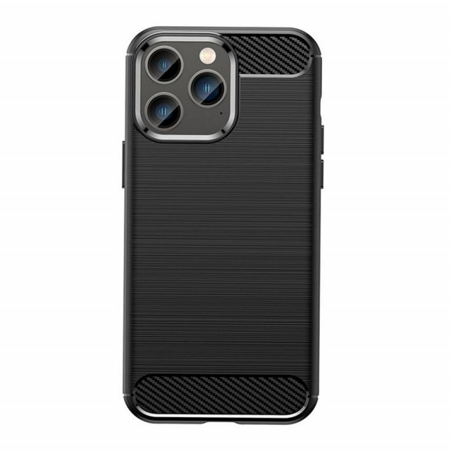Tech-Flex TPU Deksel Carbon iPhone 14 Pro svart