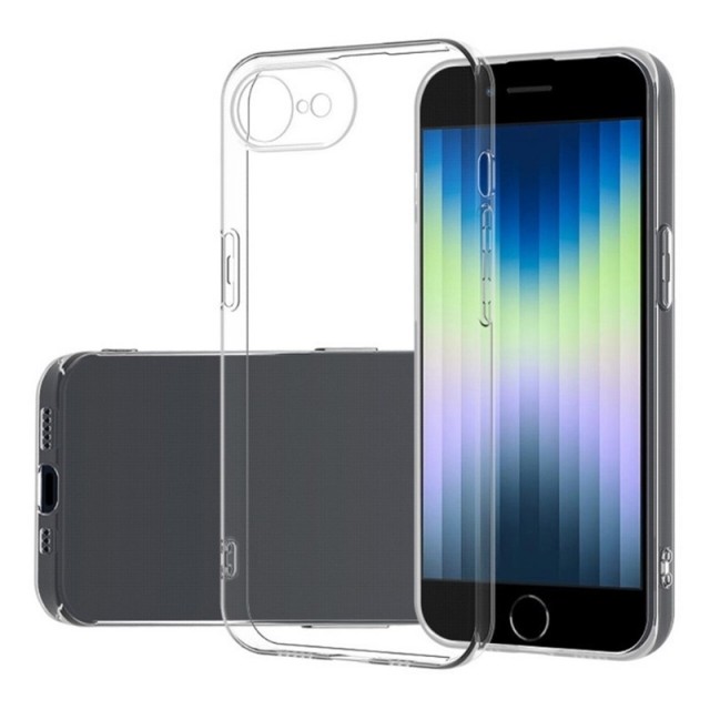 Tech-Flex TPU Deksel for iPhone 16e Gjennomsiktig