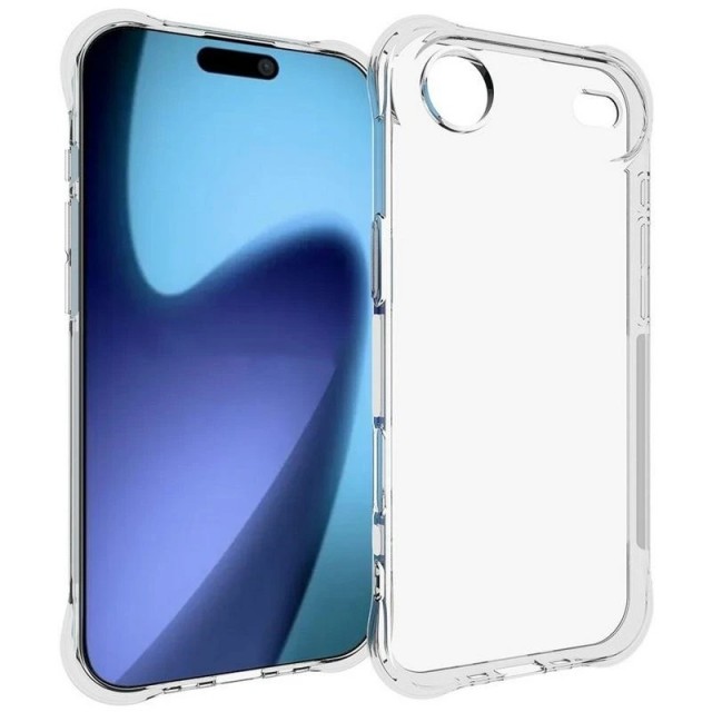 Tech-Flex TPU Støtsikkert Deksel iPhone 17 Air Gjennomsiktig