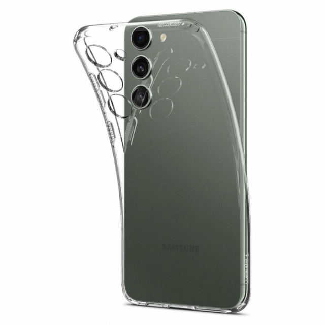 Spigen TPU deksel Samsung Galaxy S23 5G Liquid Crystal Clear