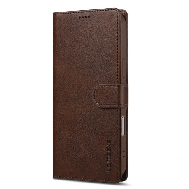 LC.IMEEKE Lommebok deksel for iPhone 17 Pro Max brun