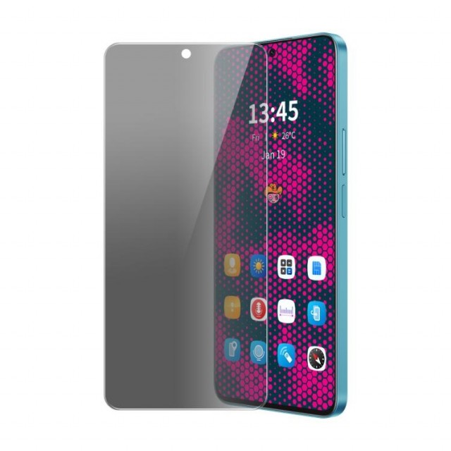 Enkay Hat-Prince Privacy Herdet Glass skjermbeskytter Samsung Galaxy S25 FE 5G
