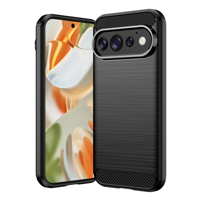 Tech-Flex Deksel karbonfiber Google Pixel 11 5G svart