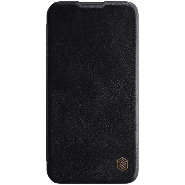 Nillkin Qin Pro flip deksel Camshield for iPhone 14 Pro Max svart