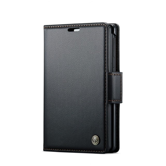 CaseMe Lommebok deksel for iPhone Fold Svart
