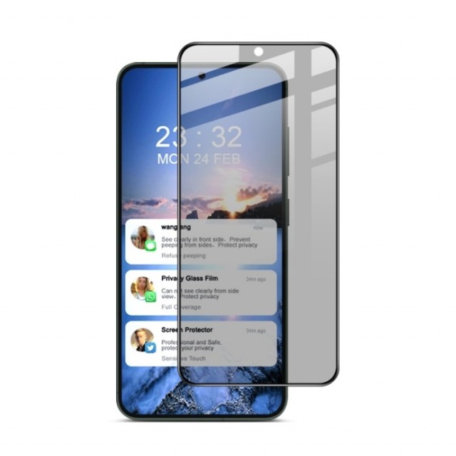 IMAK Privacy Herdet Glass skjermbeskytter Samsung Galaxy S24 5G