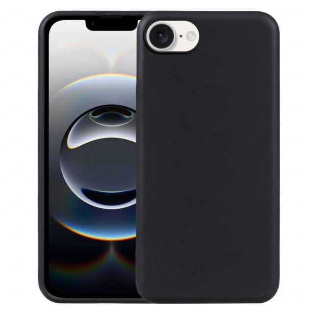Tech-Flex TPU deksel for iPhone 16e - Svart
