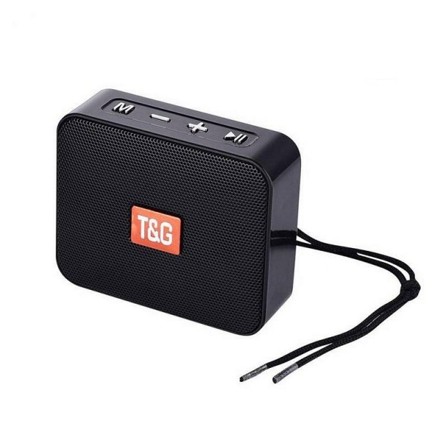T&G Bluetooth-høyttaler Mini 5W USB/ TF-kort/ FM-radio svart
