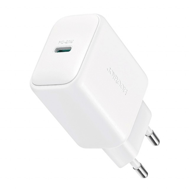 JOYROOM Vegglader USB-C hurtiglader 20W - Hvit