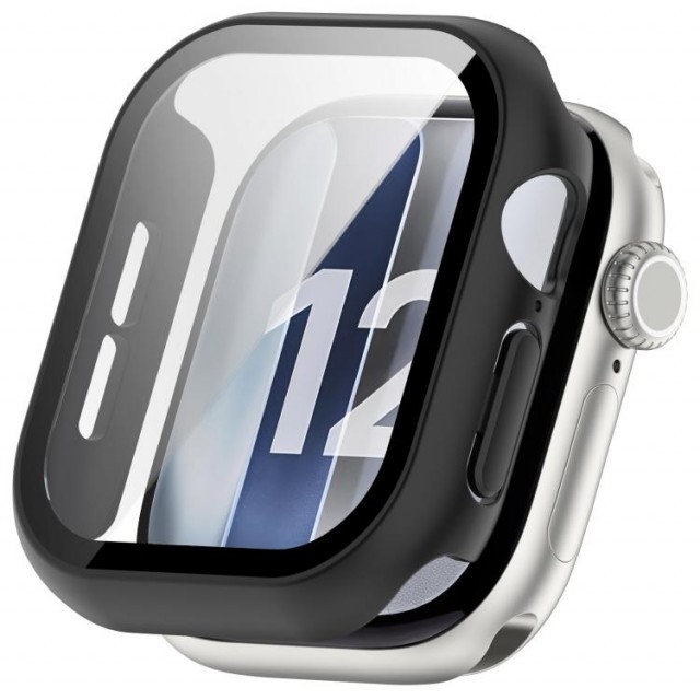 Apple Watch 12 Deksel med Skjermbeskytter 42 mm - svart