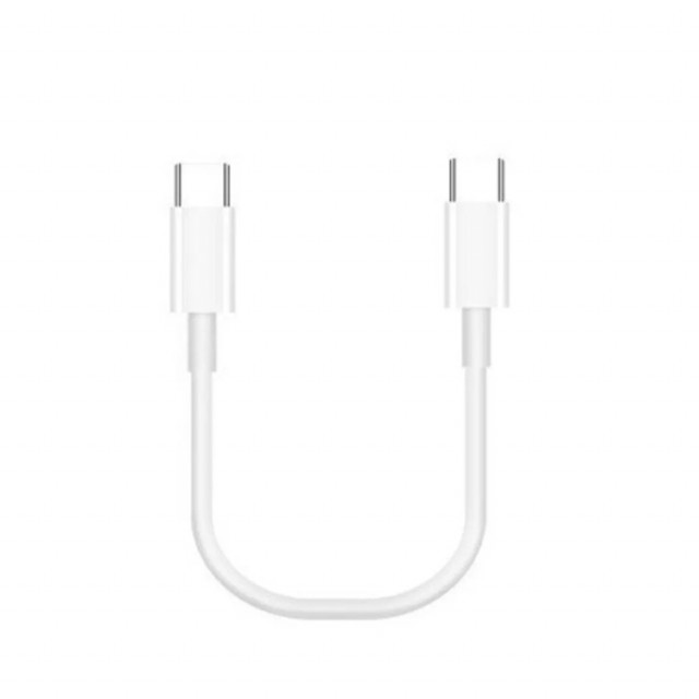 Eazy USB-C til USB-C 60W Ladekabel 30 cm - hvit