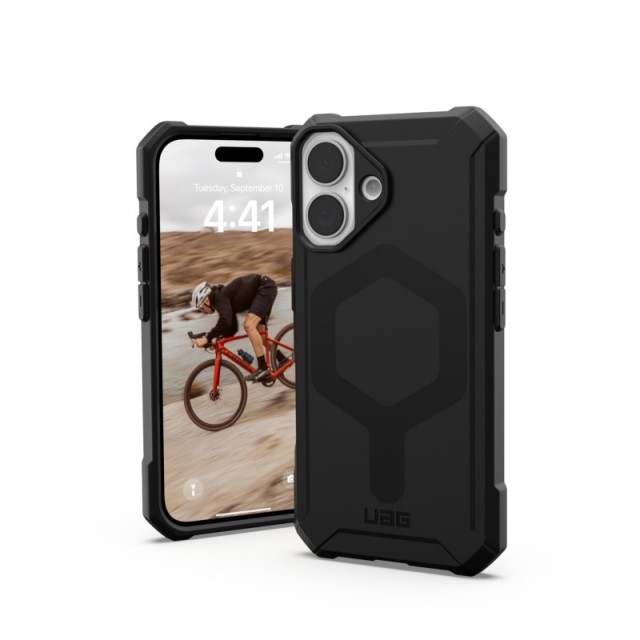 UAG Essential Armor Deksel Magsafe iPhone 16 svart