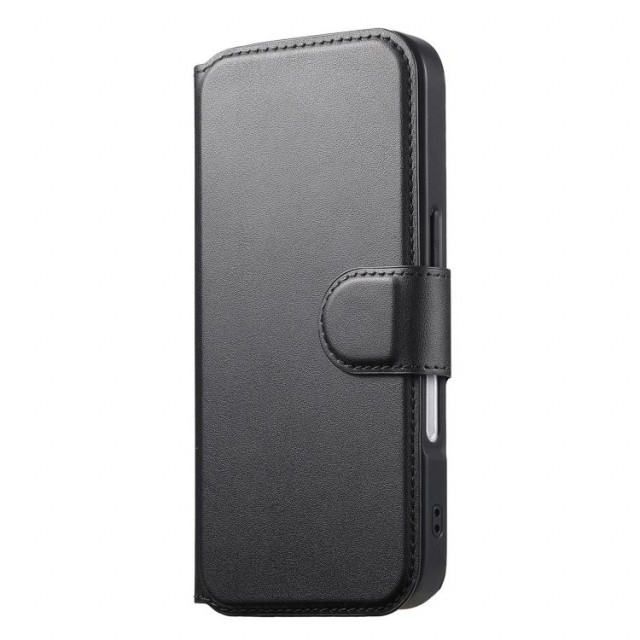CaseNeo 2-i-1 Lommebok deksel Magsafe iPhone 16 pro - Svart 
