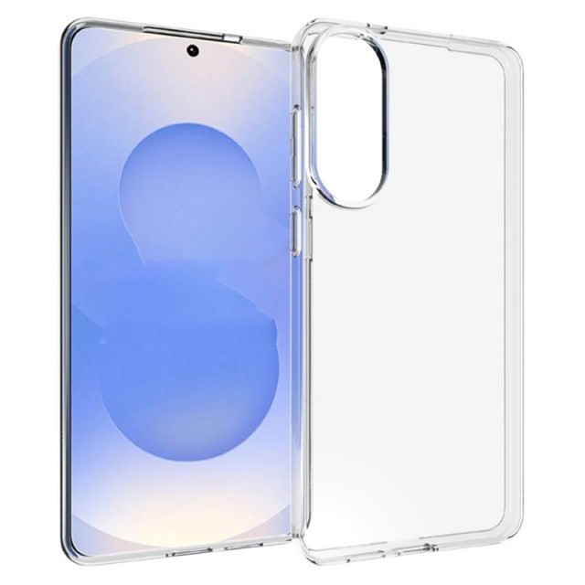 Tech-Flex TPU Deksel for Samsung Galaxy S25 Edge 5G Gjennomsiktig