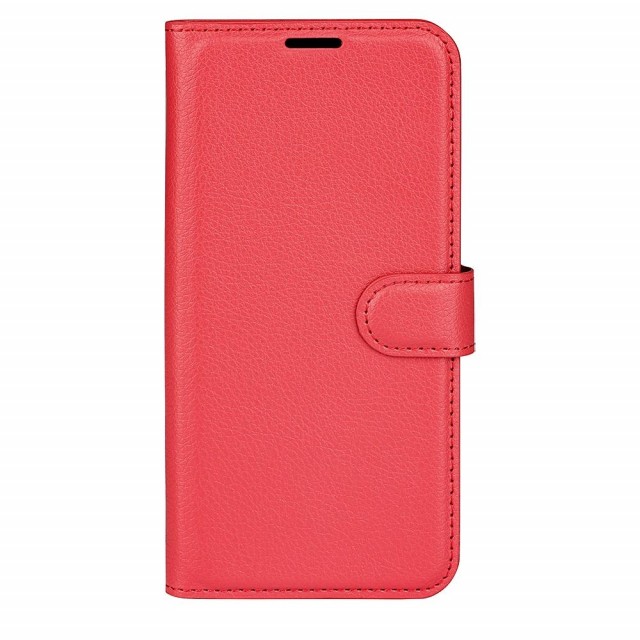 Lommebok deksel for iPhone 14 Pro Max rød
