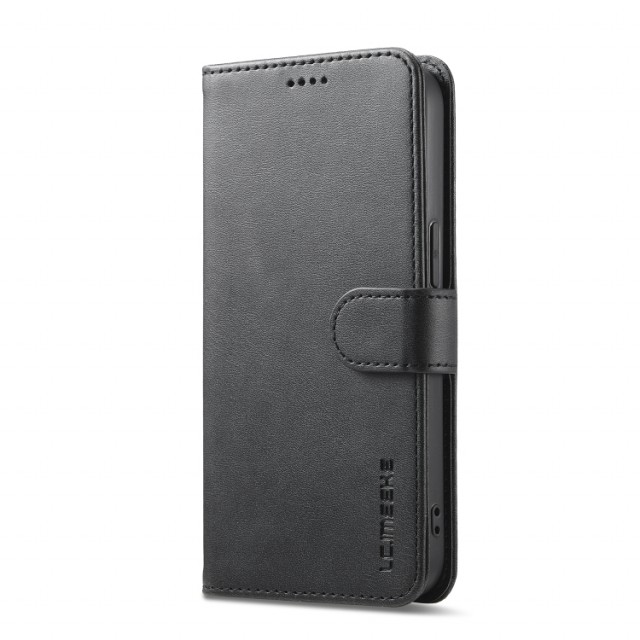 LC.IMEEKE Lommebok deksel for iPhone 16e svart