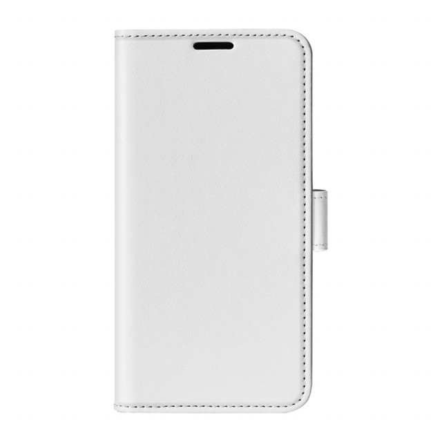 Lommebok deksel Premium for iPhone 16 Plus hvit