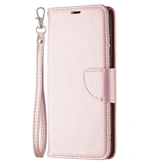 Lommebok deksel for Samsung Galaxy S21 FE 5G Roségull